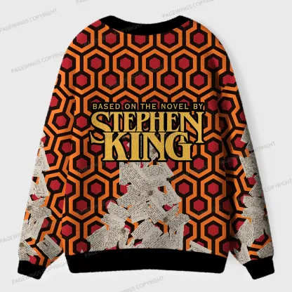 Pagewings Based On The Novel By Stephen King Unisex Ugly Cardigan Sweaters
