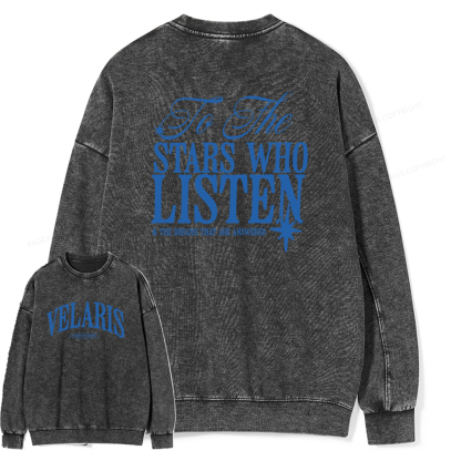 Pagewings Velaris Unisex Washed Sweatshirt