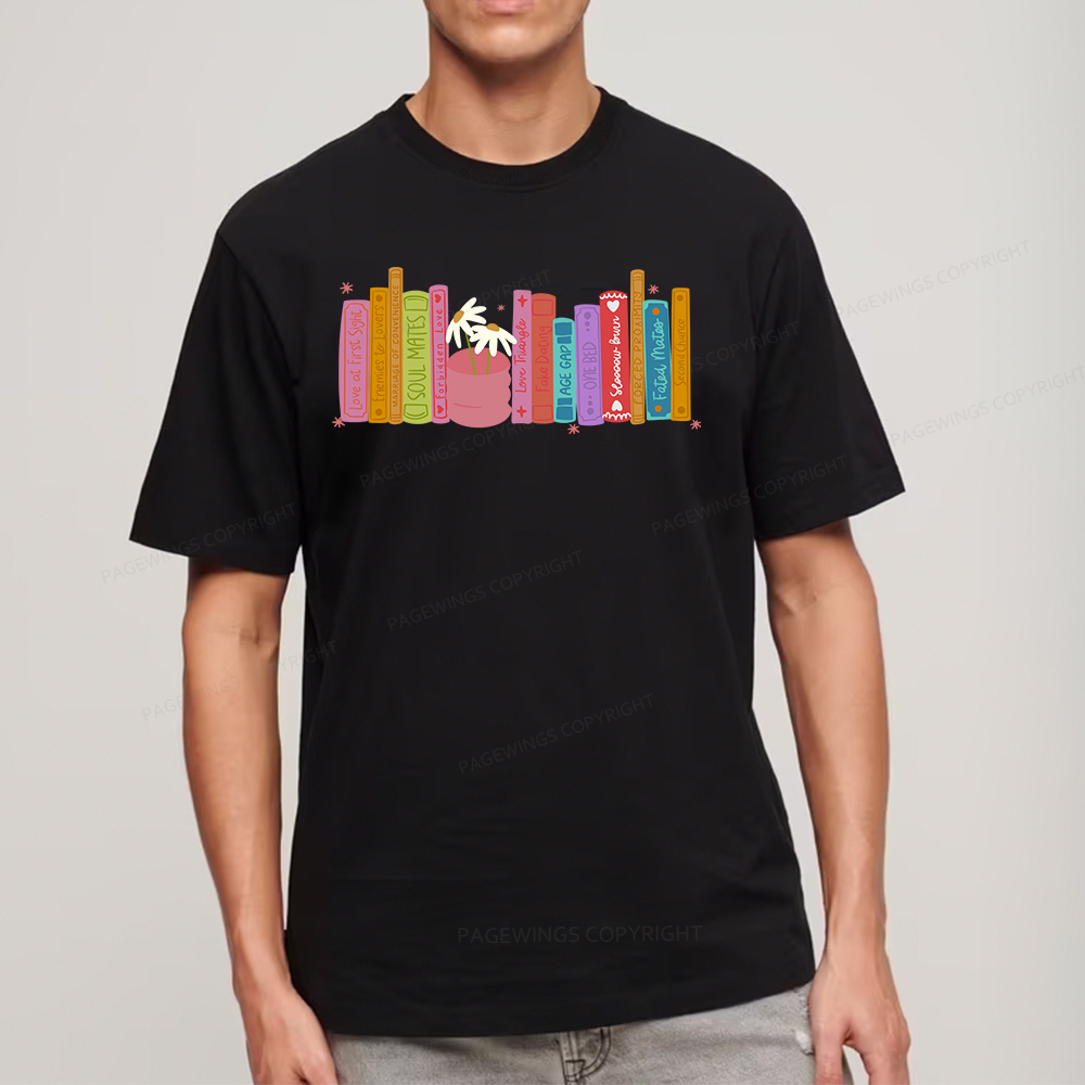 Pagewings Romance Book Tropes Unisex Classic T-shirt