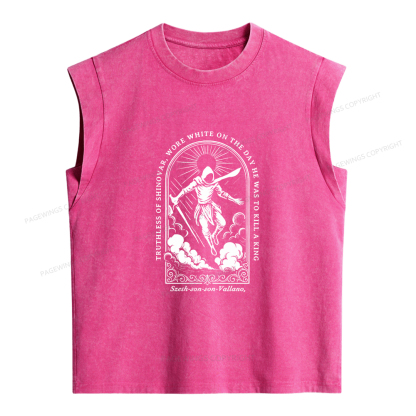 Pagewings Truthless of Shinovar Women's Washed Tank Top