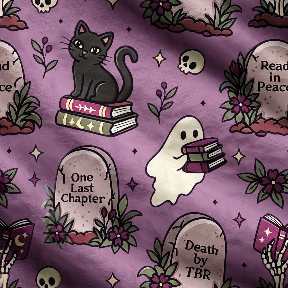 Pagewings Ghosts Love Reading Women's Cardigan Sweater