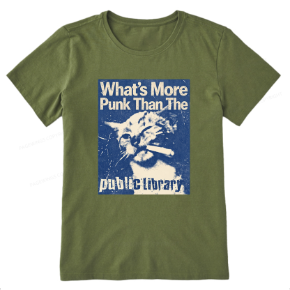 Pagewings What's More Punk Than The Public Library Unisex Classic T-shirt