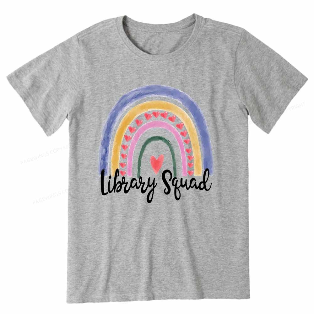 Pagewings Library Squad Shirt Unisex Classic T-shirt