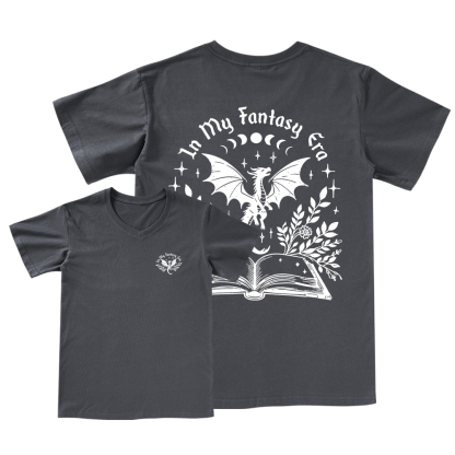 Pagewings In My Fantasy Era V-neck T-shirt