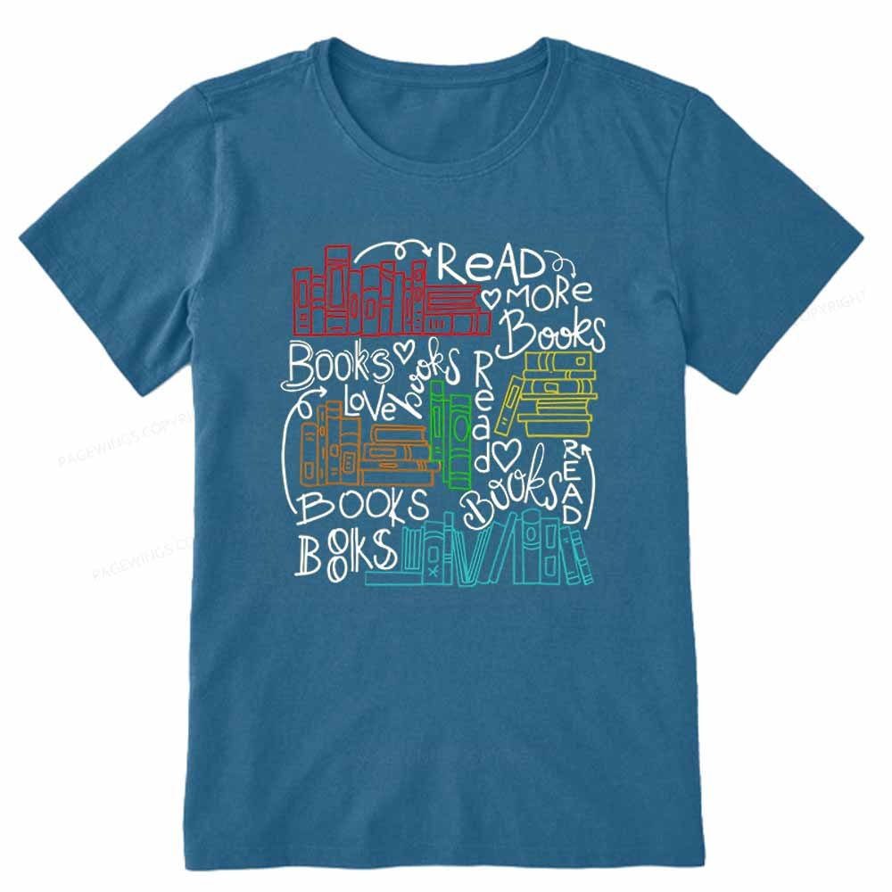 Pagewings Reading Week Shirt For Teachers & Read America Unisex Classic T-shirt