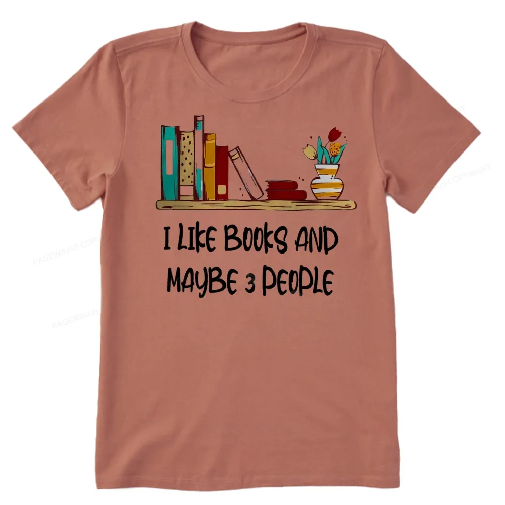Pagewings  I Like Books World Unisex Classic T-shirt