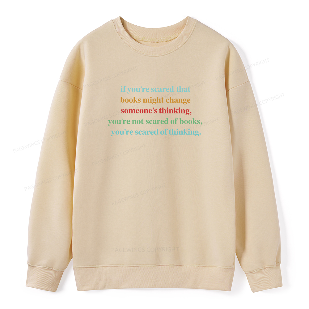 Pagewings Censorship Social Justice Shirt Booktrovert Unisex Classic Sweatshirt