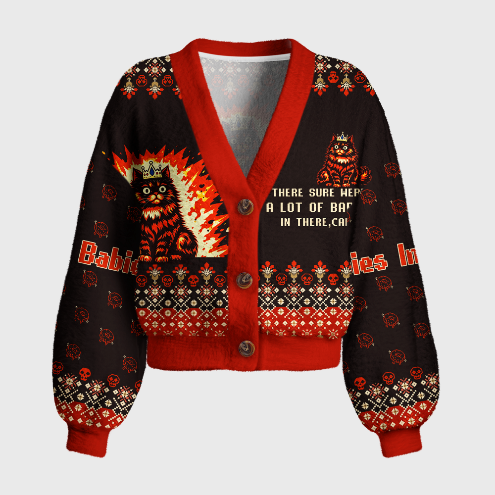 Pagewings Sci Fi Book Lover Women's Cardigan Sweater