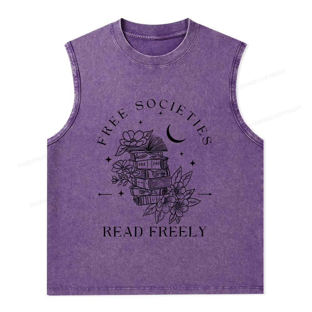 Pagewings Equal Rights Shirt Unisex Washed Tank Top