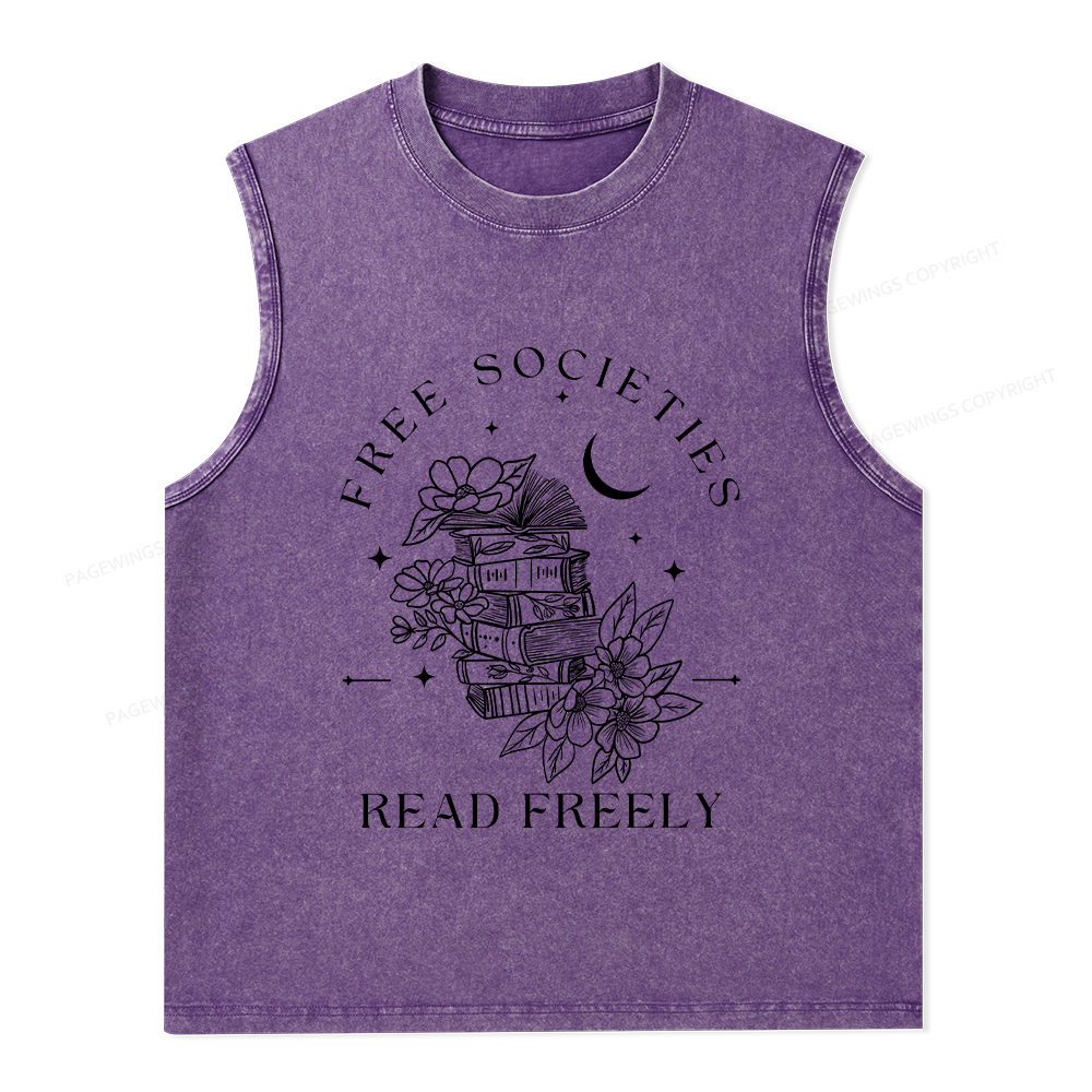 Pagewings Equal Rights Shirt Unisex Washed Tank Top