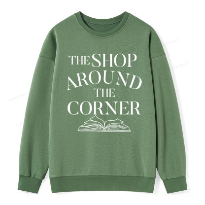 Pagewings The Shop Around The Corner Bookworm  Unisex Classic Sweatshirt