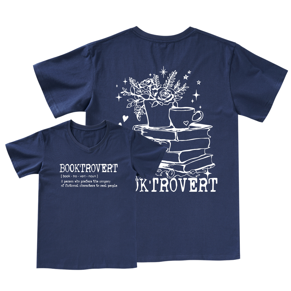 Pagewings Book Lover Gift Shirt, Teacher Crewneck Colors V-neck T-shirt