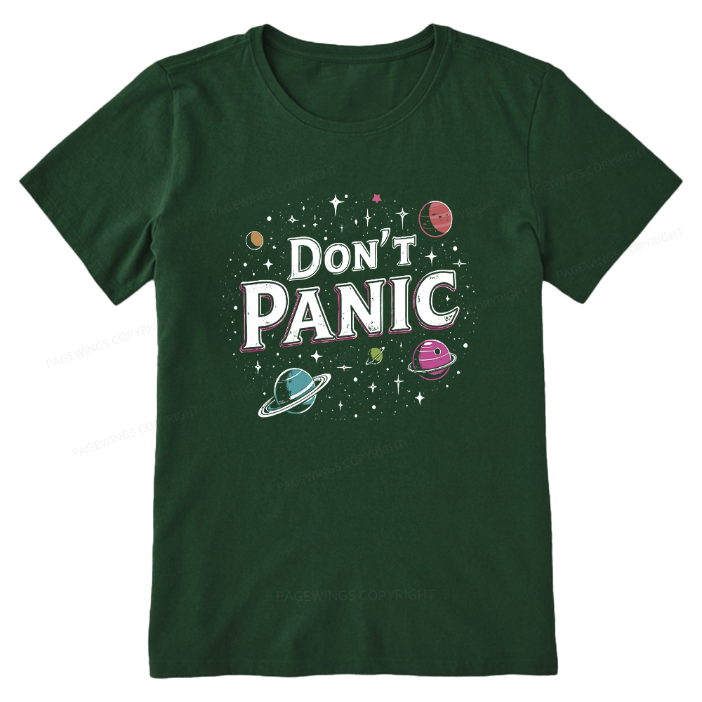 Pagewings Don't Panic Unisex Classic T-shirt
