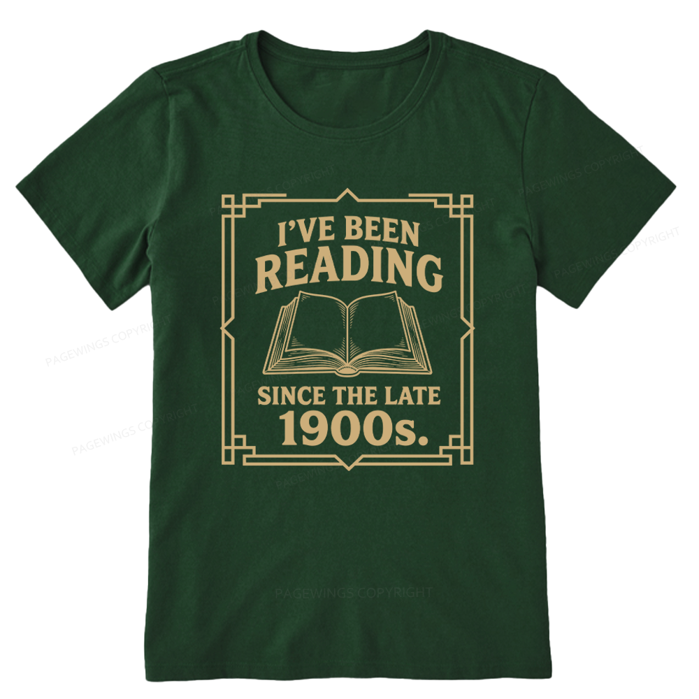 Pagewings I’ve Been Reading Since The Late 1900s Unisex Classic T-shirt