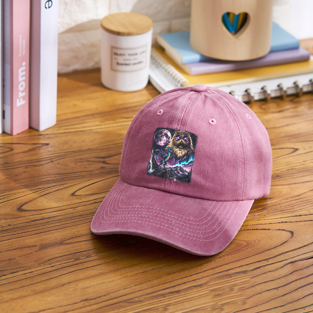 Pagewings Sci Fi Books Lover Washed Cap