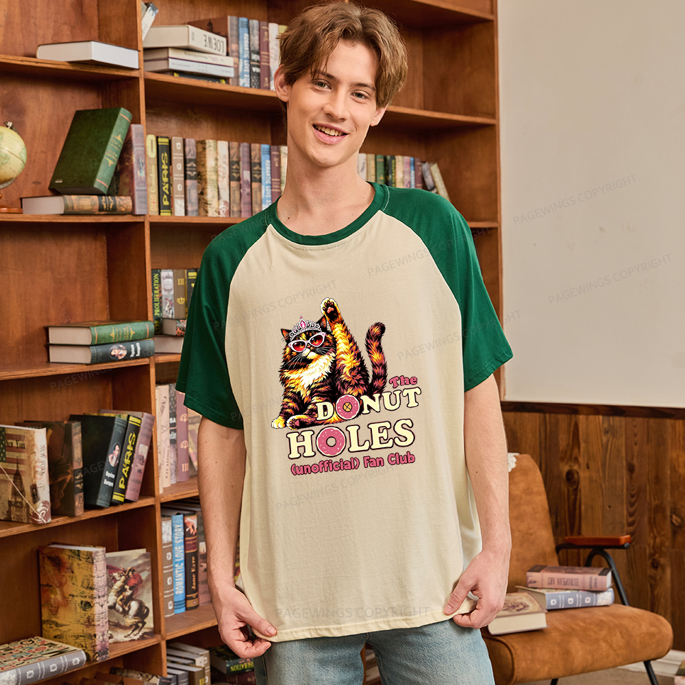 Pagewings Sci Fi Bookish Raglan T-shirt
