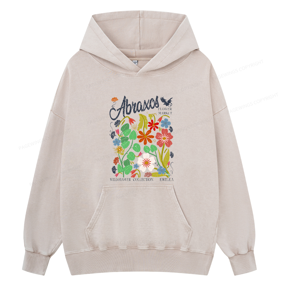 Pagewings Abraxos Unisex Washed Hoodie