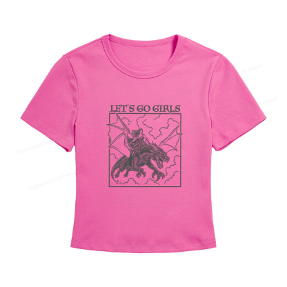 Pagewing Let's Go Girls Women's Baby Tee