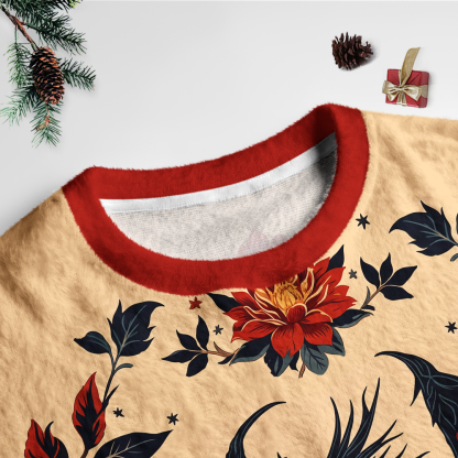 Pagewings Book Dragon Unisex Ugly Light Knit Sweatshirt
