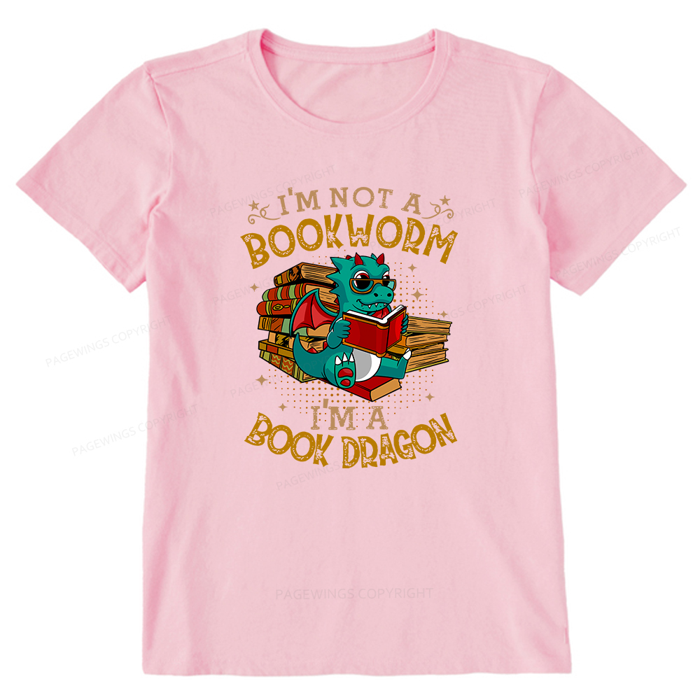 Pagewings Book Dragon T Shirts Unisex Classic T-shirt