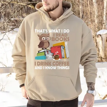 Pagewings That's What I Do I Read Books Unisex Classic Hoodie