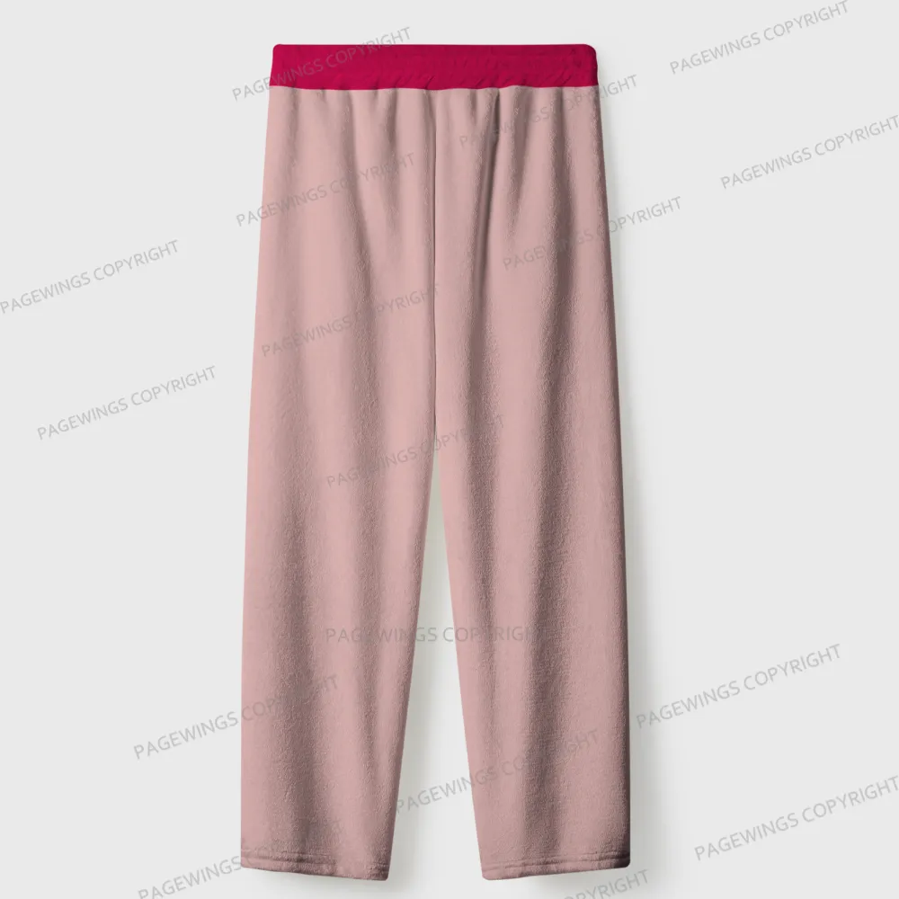 Pagewings What Unisex Flannel Pajama Set