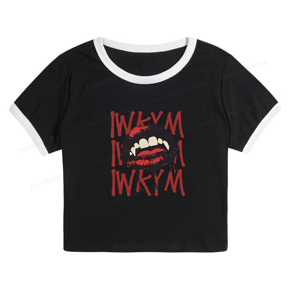 Pagewings Sci-Fi Novel Lover Baby Tee Cropped Ringer T-Shirt