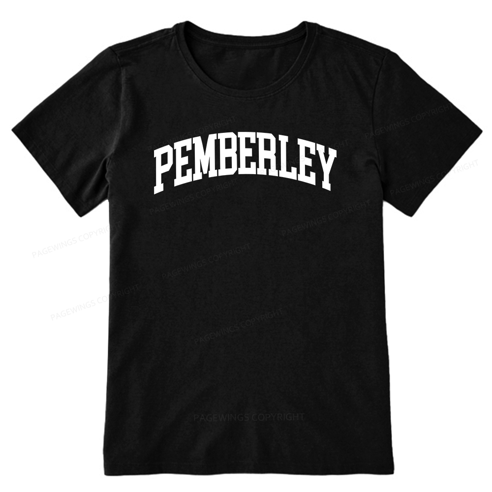 Pagewings Pemberley Bookworm Unisex Classic T-shirt