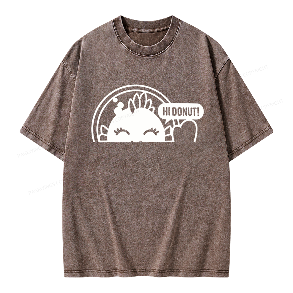 Pagewings Sci-Fi Book Lover Unisex Washed T-shirt
