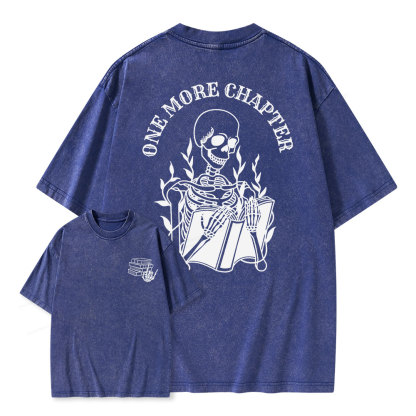 Pagewings One More Chapter Unisex Washed T-shirt