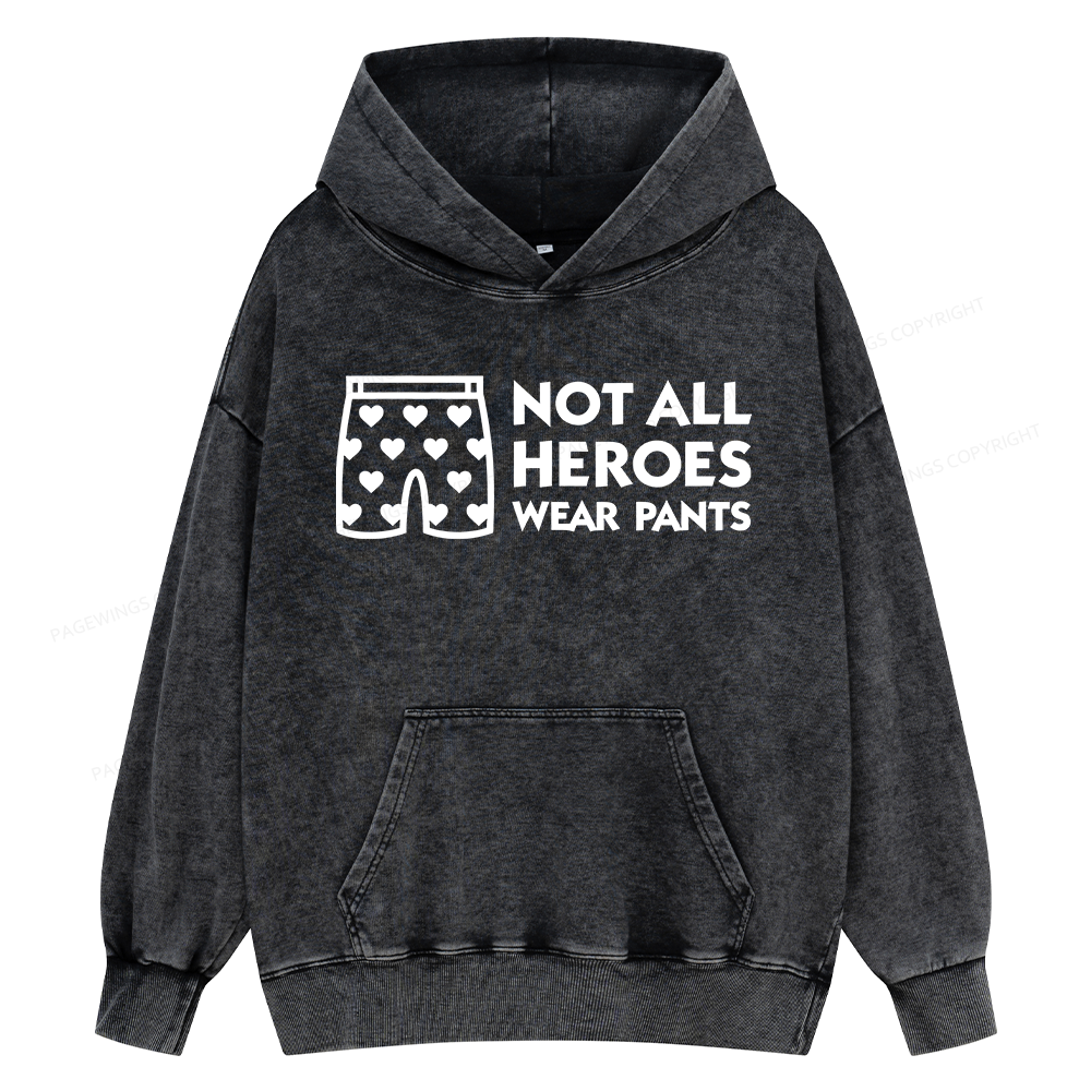 Pagewings Sci-Fi Book Lover Unisex Washed Hoodie