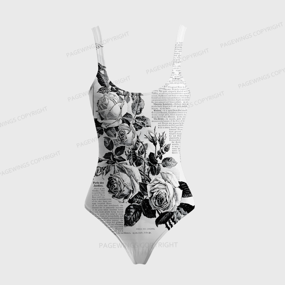 Pagewings Literary Vibes One-Piece Swimsuit 