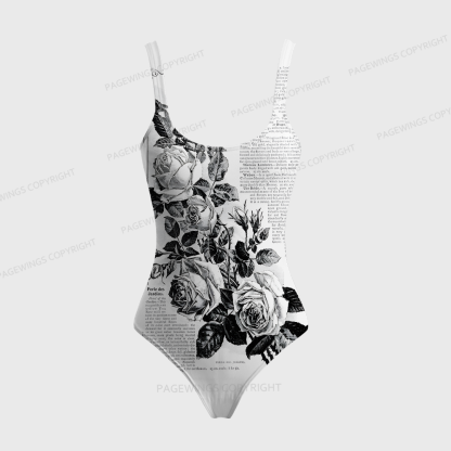 Pagewings Literary Vibes One-Piece Swimsuit 