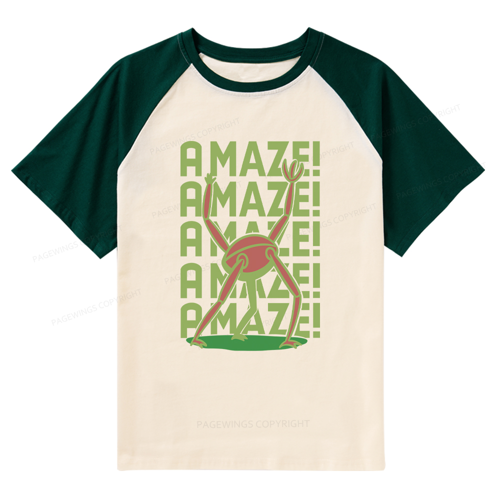 Pagewings Rocky Amaze Raglan T-shirt