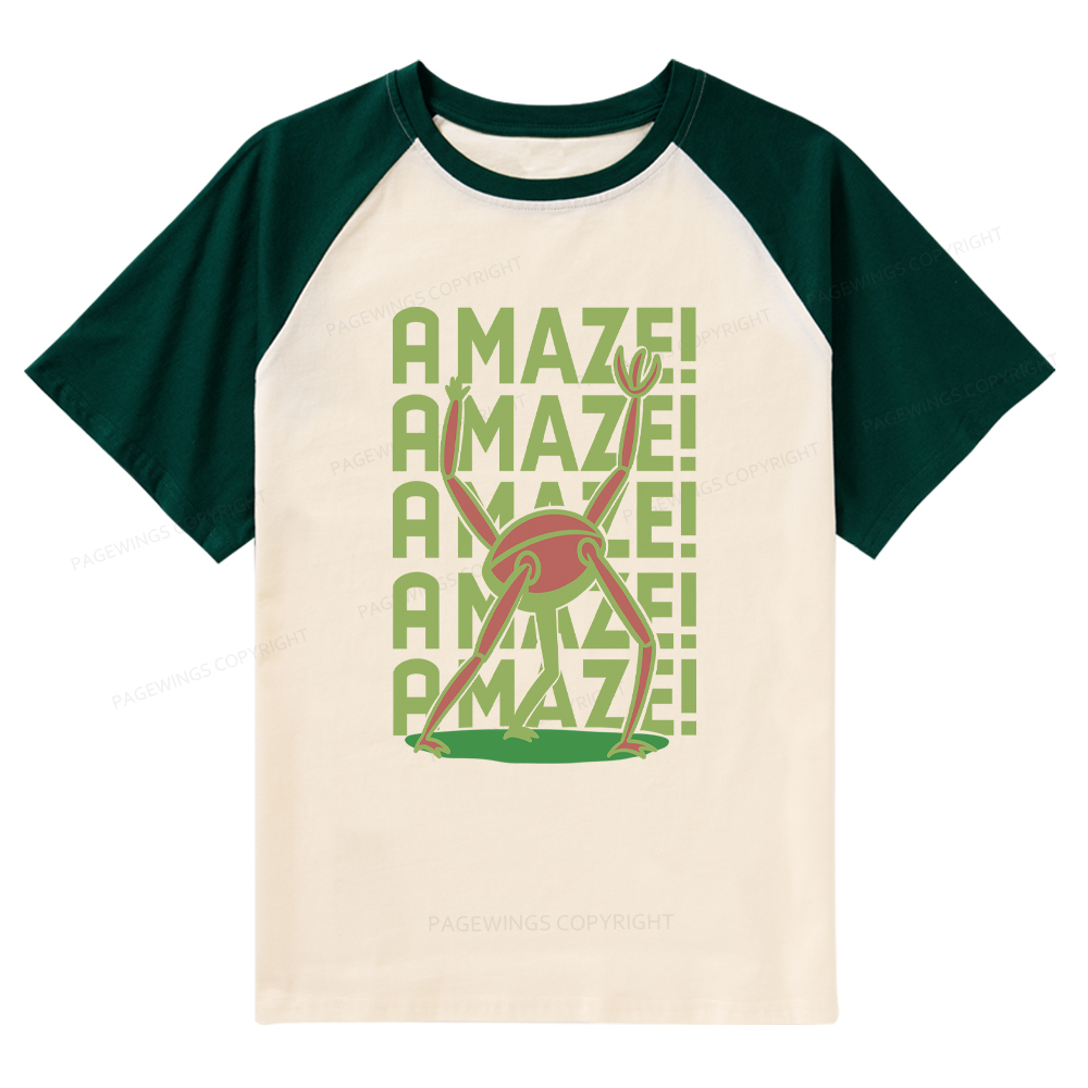Pagewings Rocky Amaze Raglan T-shirt