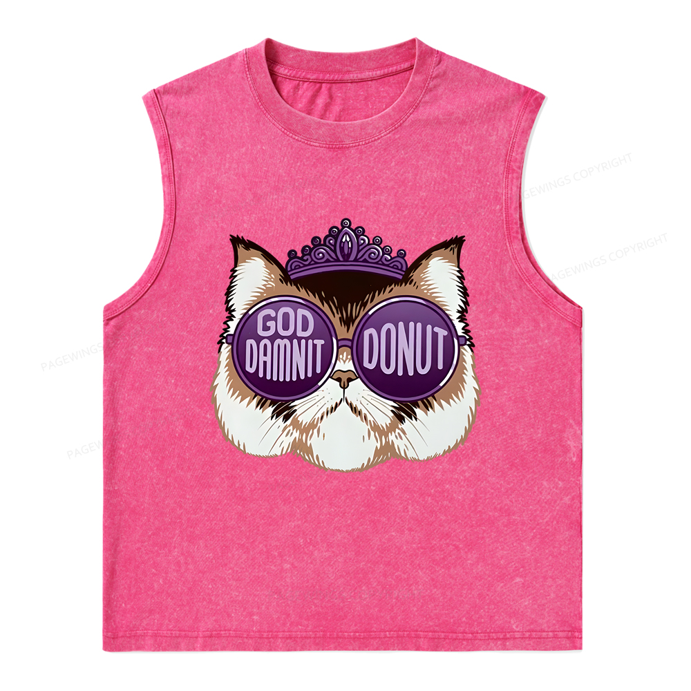 Pagewings Sci-Fi Book Lover Unisex Washed Tank Top