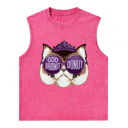 Pagewings Sci-Fi Book Lover Unisex Washed Tank Top