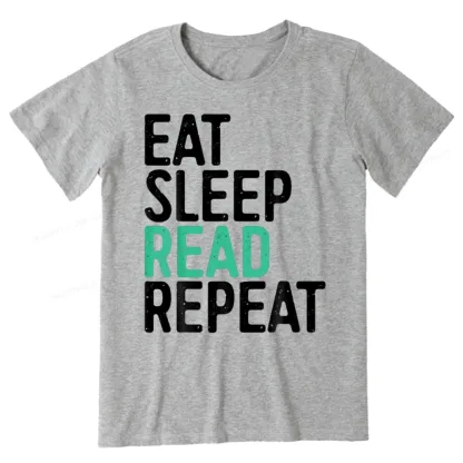 Pagewings Eat Sleep Read Repeat Unisex Classic T-shirt