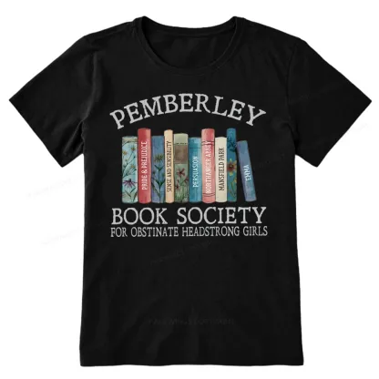 Pagewings Pemberley Book Society Unisex Classic T-shirt