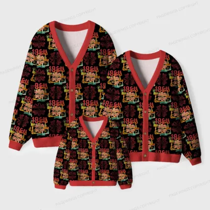 Pagewings Newspeak Unisex Ugly Cardigan Sweaters