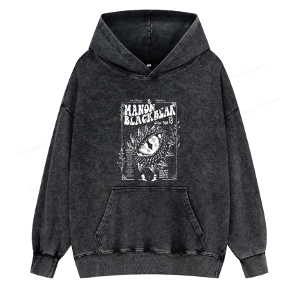 Pagewings ACOTAR Crescent City Rhysand Unisex Washed Hoodie