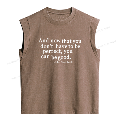 Pagewings Vintage Quote Women's Washed Tank Top