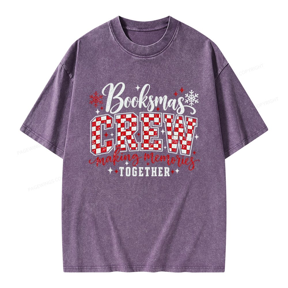 Pagewings Making Memories Unisex Washed T-shirt