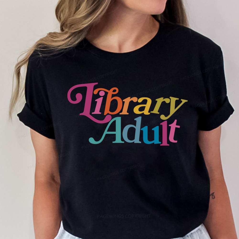 Pagewings Library Adult Library Kid Unisex Classic T-shirt