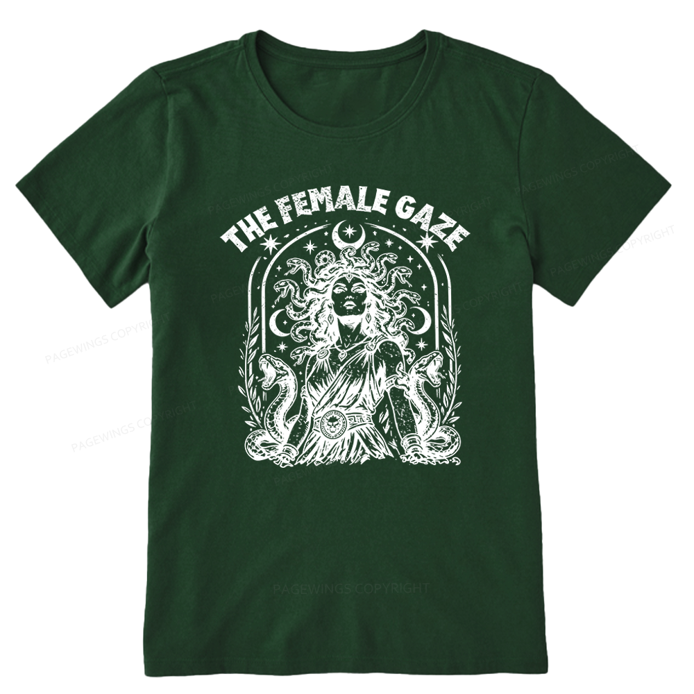 Pagewings Vintage Medusa Feminist Unisex Classic T-shirt