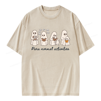 Pagewings Just One More Chapter Unisex Washed T-shirt