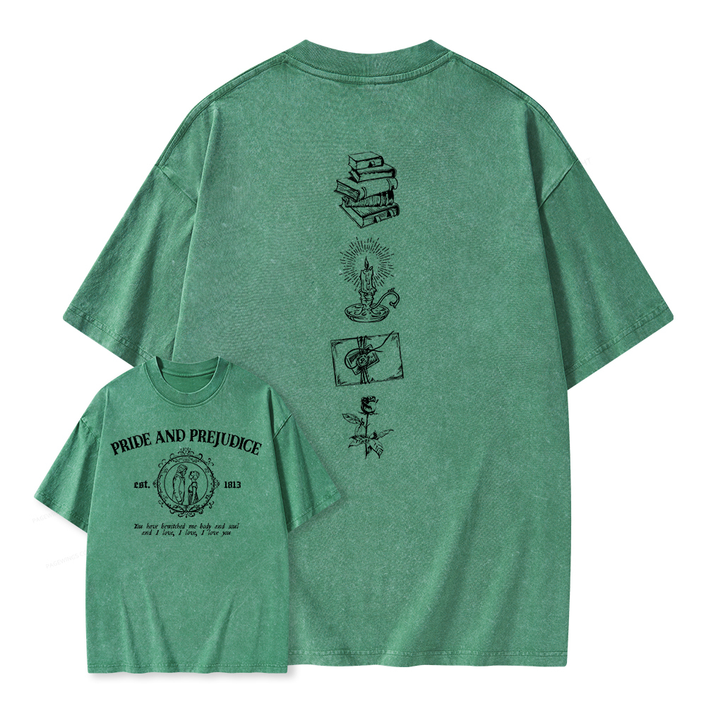 Pagewings You Have Bewitched Me Body And Soul Unisex Washed T-shirt
