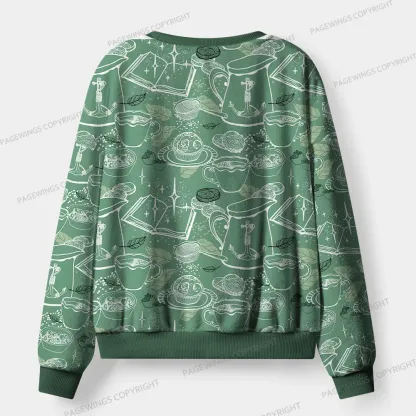 Pagewings Tea Time Unisex Flannel Pajama Set