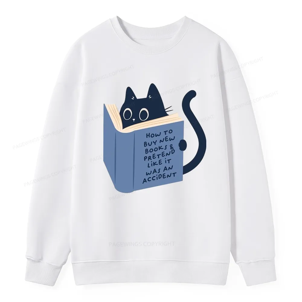 Pagewings How To Buy New Books Unisex Classic Sweatshirt