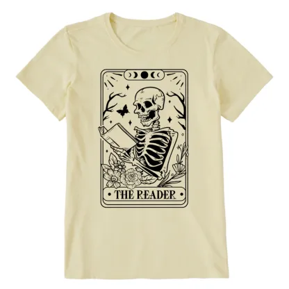 Pagewings The Reader Tarot Card Unisex Classic T-shirt